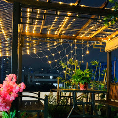 LED String Light Net Mesh Curtain Xmas Wedding Party Outdoor Christmas Lights