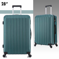 4 Piece Set Luggage Sets Suitcase ABS Hardshell Lightweight Spinner Wheels Army Green