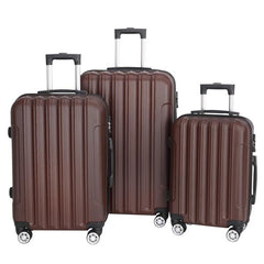 3-in-1 Multifunctional Large Capacity Traveling Storage Suitcase Brown