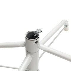 8ft Flocking Tied Light Christmas Tree