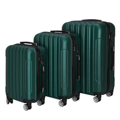 3-in-1 Multifunctional Large Capacity Traveling Storage Suitcase Dark Green