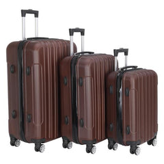 3-in-1 Multifunctional Large Capacity Traveling Storage Suitcase Brown