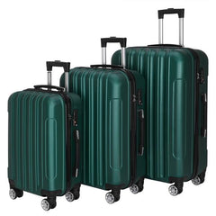 3-in-1 Multifunctional Large Capacity Traveling Storage Suitcase Dark Green