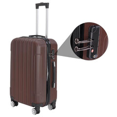 3-in-1 Multifunctional Large Capacity Traveling Storage Suitcase Brown