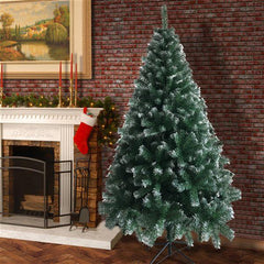 6FT Iron Leg White PVC 650 Branches Christmas Tree