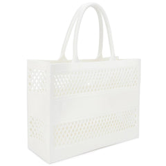 Smooth Vented Handle Tote Bag