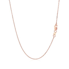 14k Rose Gold Bar Pendant with Diamonds