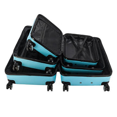 3-in-1 Multifunctional Large Capacity Traveling Storage Suitcase Blue