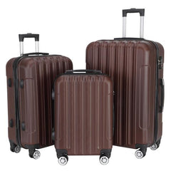 3-in-1 Multifunctional Large Capacity Traveling Storage Suitcase Brown