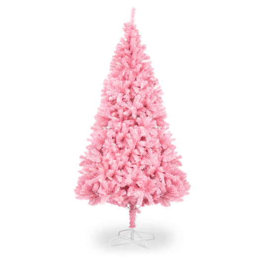 7ft 1800 Branch PVC Branch Iron Bracket Christmas Tree Pink