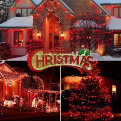 32FT Christmas Tree Fairy String Party Lights Xmax Waterproof Color Lamp