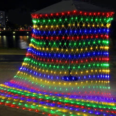 LED String Light Net Mesh Curtain Xmas Wedding Party Outdoor Christmas Lights