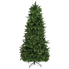 7.5ft Flocking Tied Light Christmas Tree