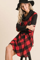 Buffalo Plaid Tartan Swing Dress