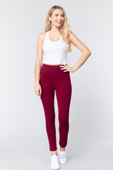 Waist Band Long Ponte Pants