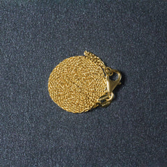 14k Yellow Gold Round Cable Link Chain 0.7mm