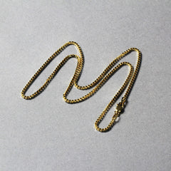 14k Yellow Gold Classic Box Chain 1.4mm