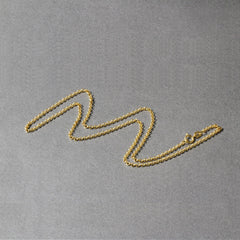 14k Yellow Gold Rolo Chain 1.9mm