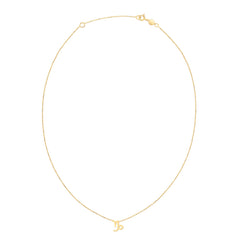 14K Yellow Gold Capricorn Necklace