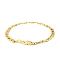 5.5mm 10k Yellow Gold Mariner Link Bracelet