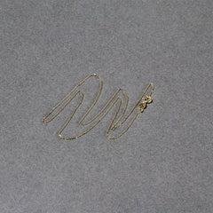 14k Yellow Gold Diamond Cut Cable Link Chain 0.7mm