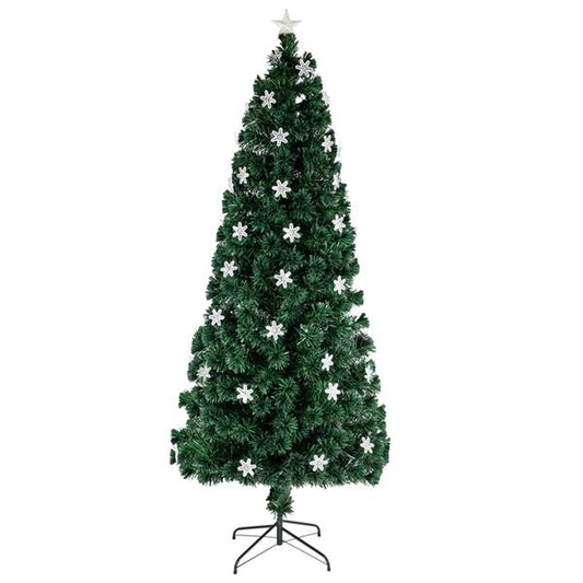 6FT Small Light Fiber Optic Christmas Tree 230 Branches